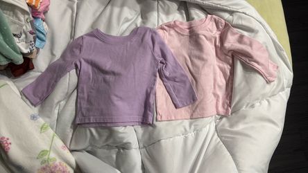 Garanimals long sleeve t-shirt pair size 6-9 months