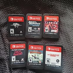 Nintendo Switch Game Collection