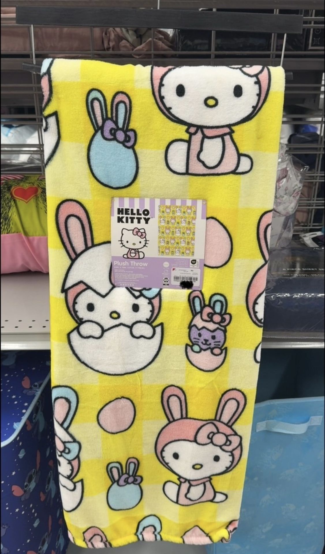 Hello Kitty Easter Blanket 