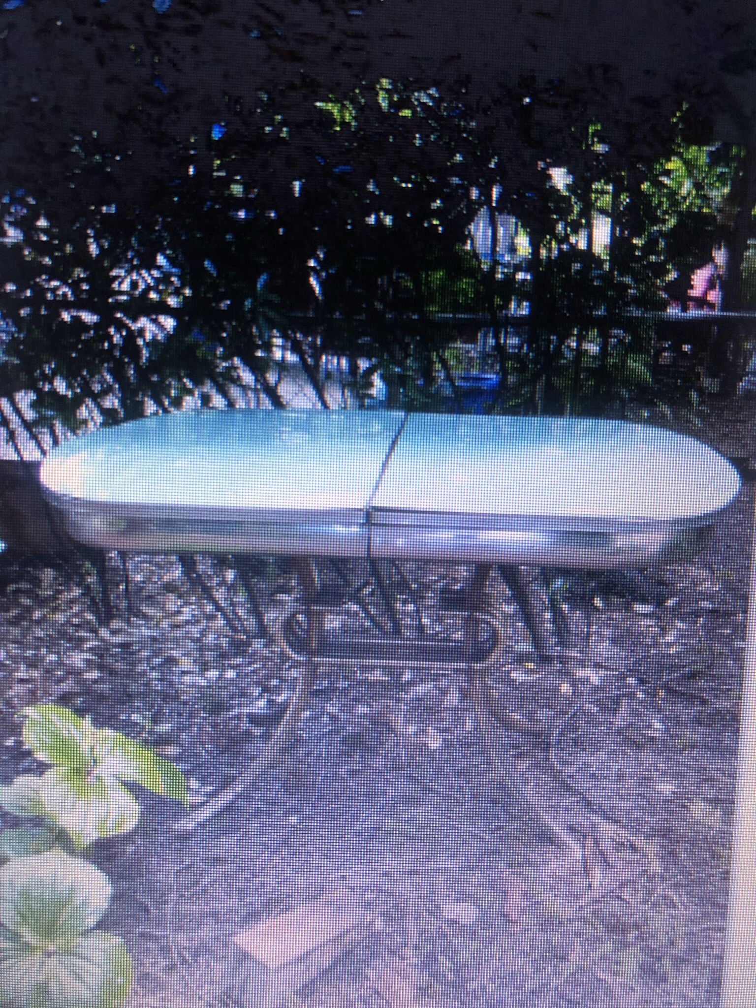 Retro Kitchen Table … Green Top …. 40 “ X 60”