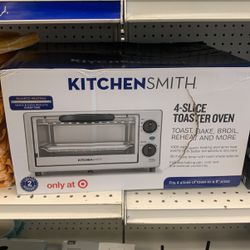 Kitchensmith 4 Slice Toaster Oven