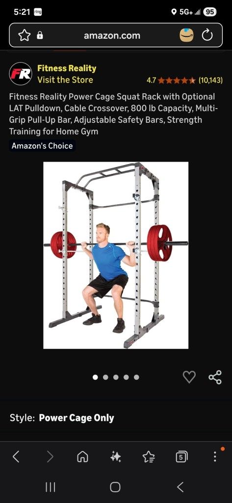 Weight lifting cage and rack with attachments