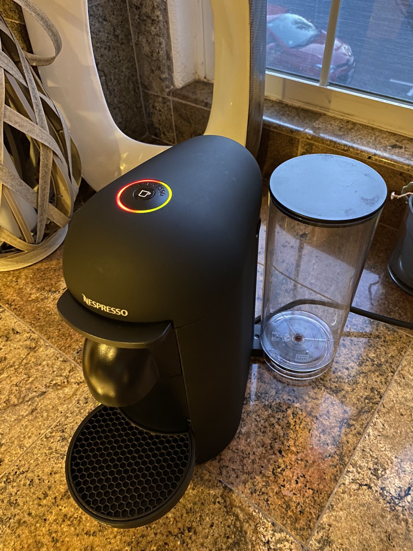 Nespresso VertuoPlus Deluxe Coffee and Espresso Machine by Breville, Black  Light used in Great Clean Condition Fully Working Condition…