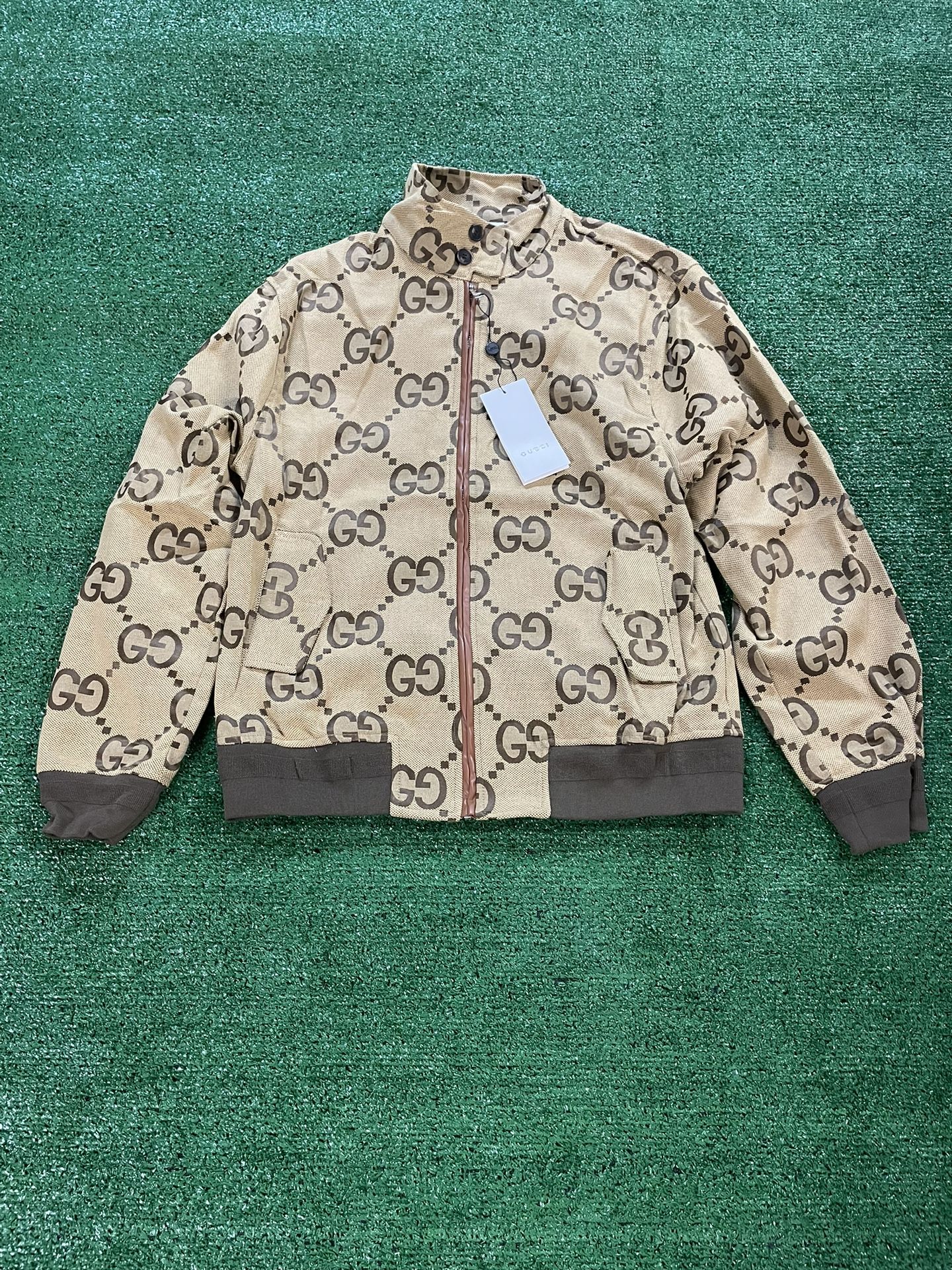 gucci zip up jacket size m