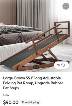 Large Wooden Dog Ramp