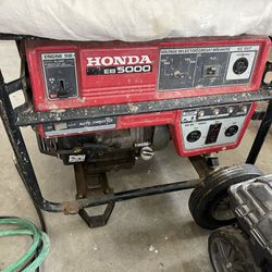 5000w Honda Generator 