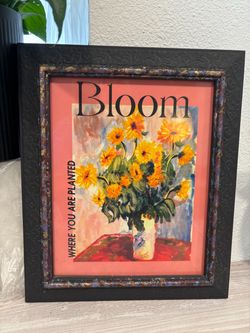 Framed Wall Art - Bloom