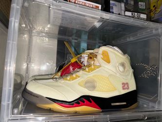 Off-White x Air Jordan 5 Sail 10.5 men’s