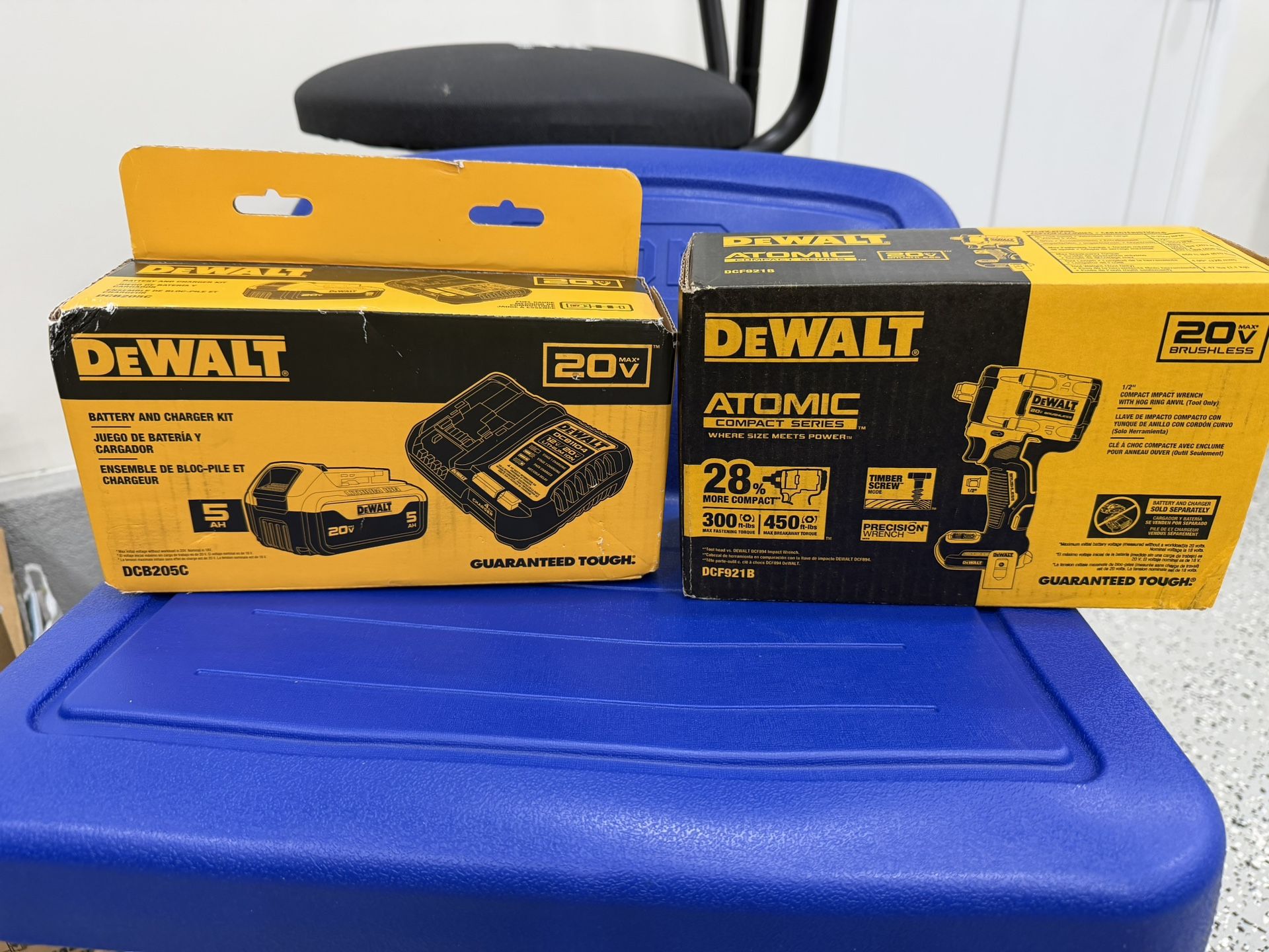 ATOMIC 20V MAX Cordless Brushless 1/2 in. Variable Speed Impact Wrench (Tool Only) With Battery Brand New