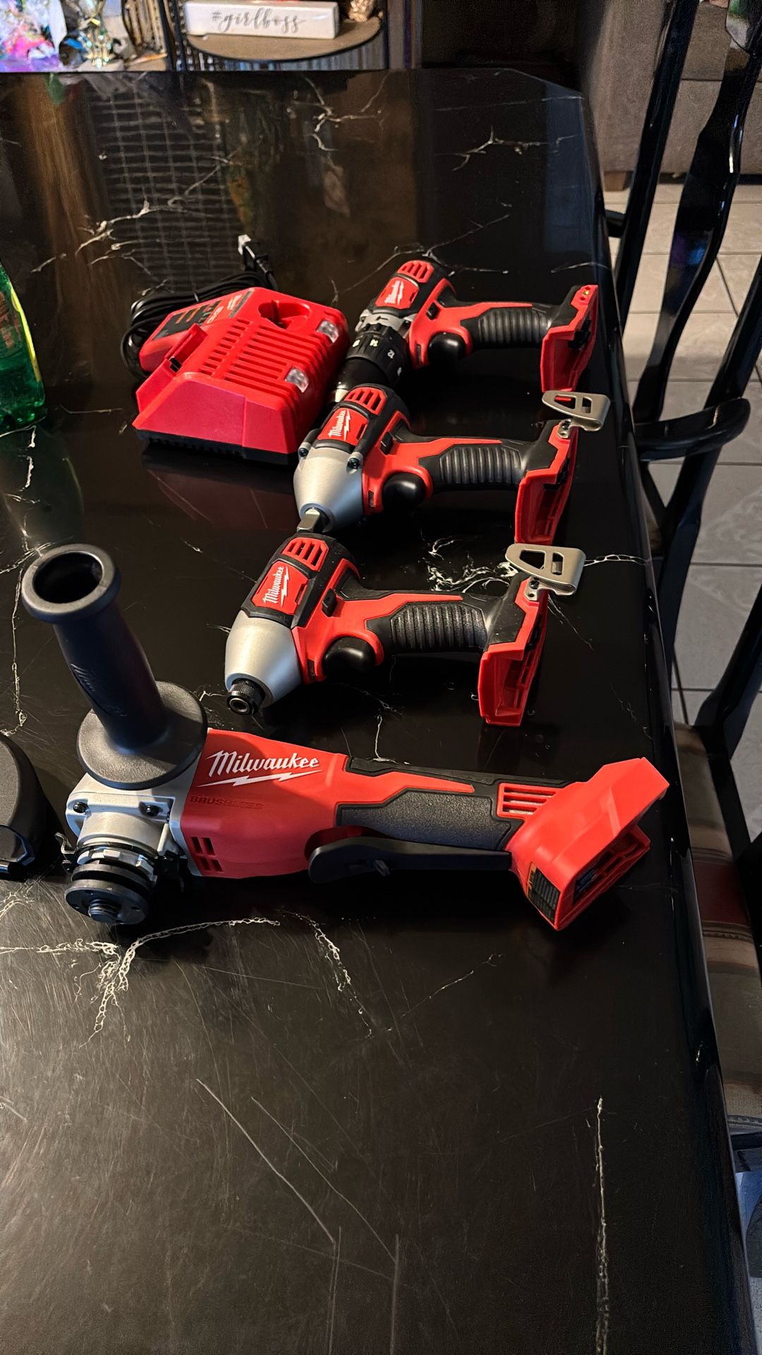 milwaukee m18 grinder,impact,impact wrench and drill