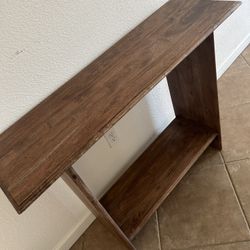 Wood Entry Table 
