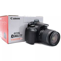 Canon EOS Rebel T7 w/ 18-55mm Lens