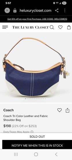 Sunflower coach blue jean