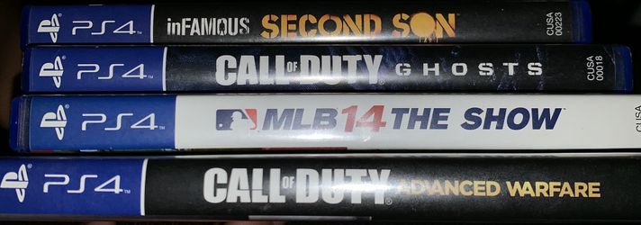 4 Game Bundle for Xbox one