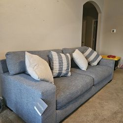 Couch And Accent Pillows