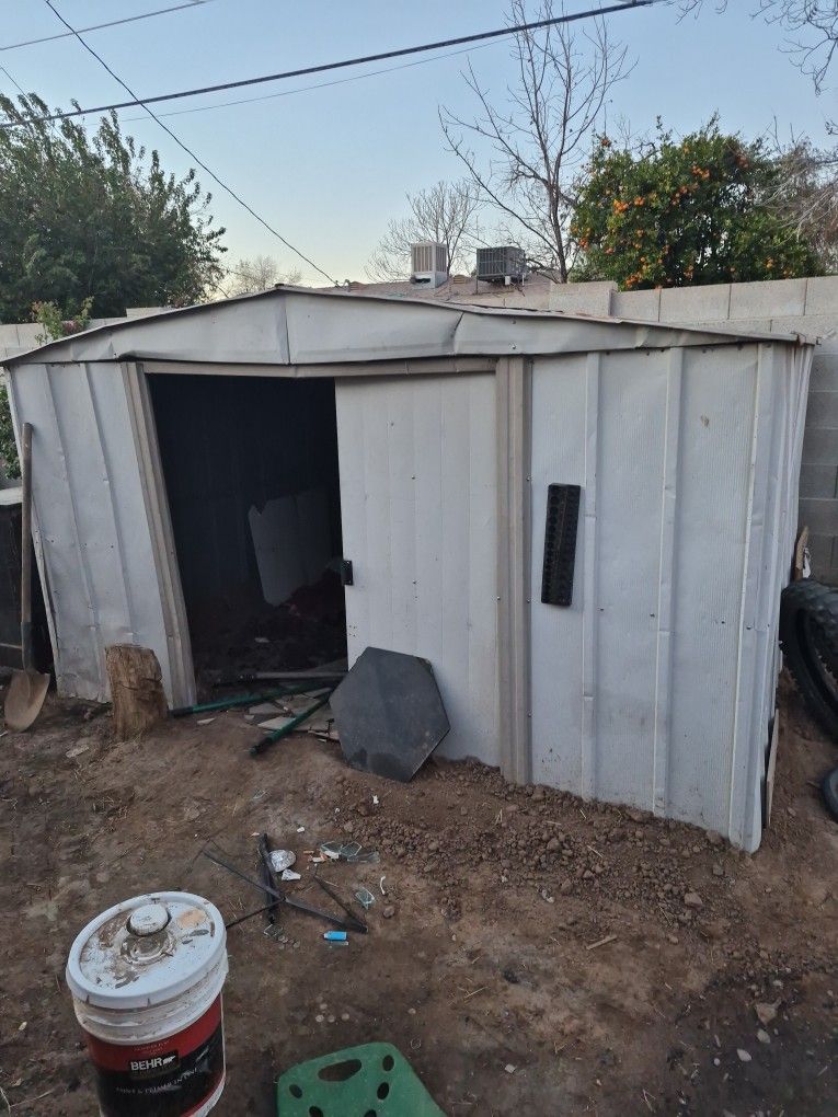 Outdoor Aluminum Shed