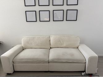 Cream couch