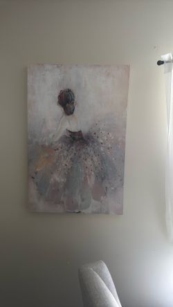 Ballerina Canvas Painting