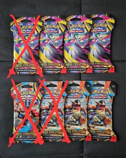 Pokemon Mega Evolution Single Sleeved Booster Packs!