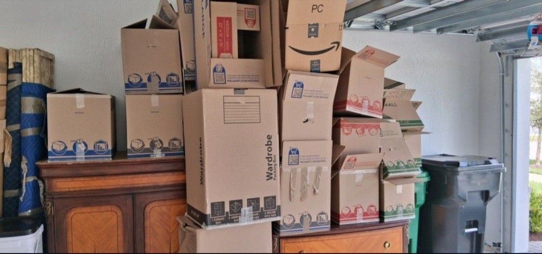 Moving BOXES all Sizes