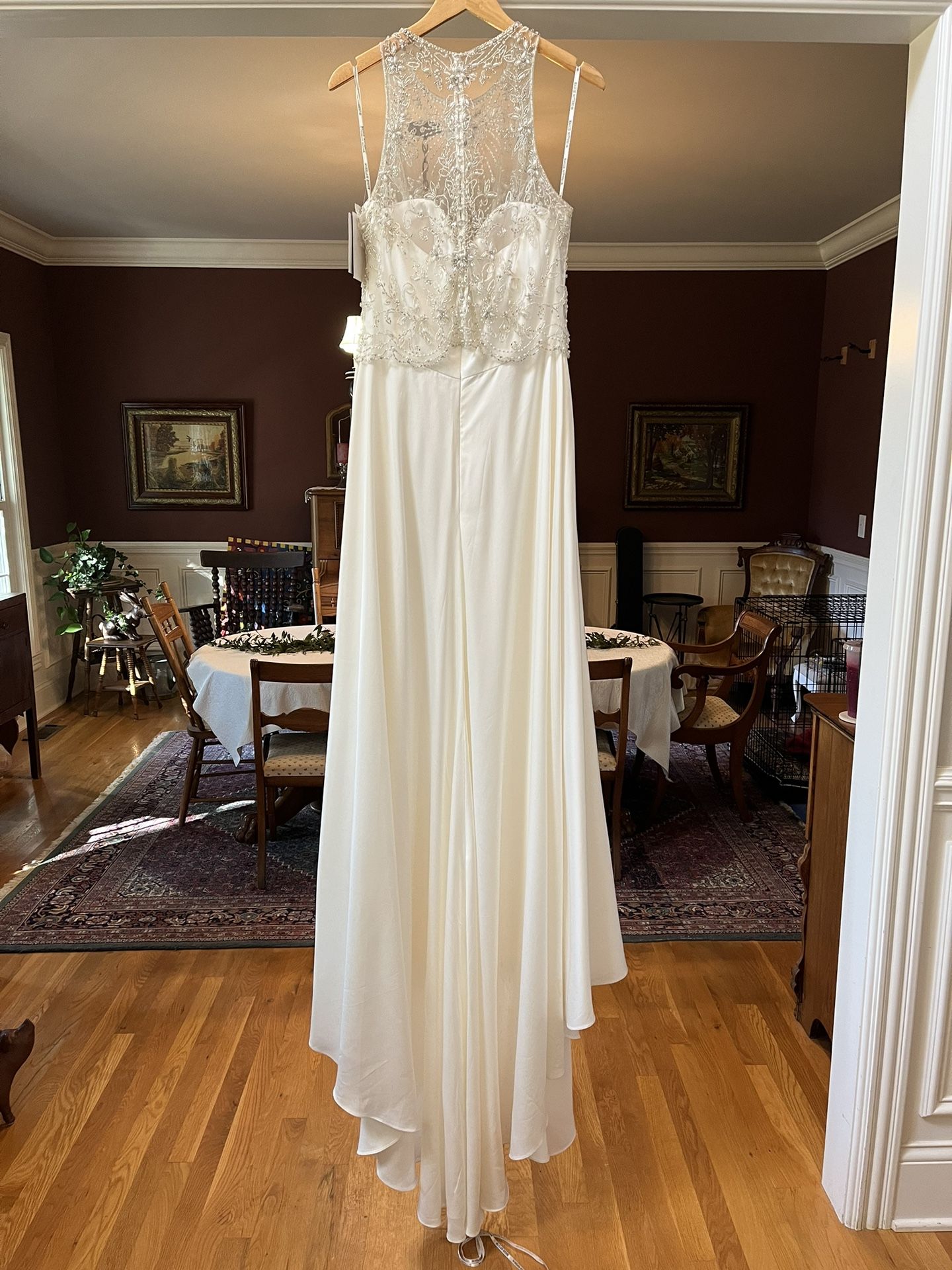 Maggie Sottero Size 12 Ivory Wedding Dress Brand New
