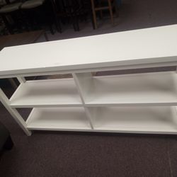 White TV Stand / Console Table / Bookshelf 