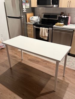 IKEA DESK WITH ADJUSTABLE LEGS