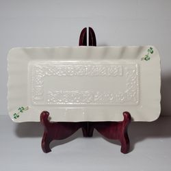 Belleek Everyday Tray Shamrocks Ireland