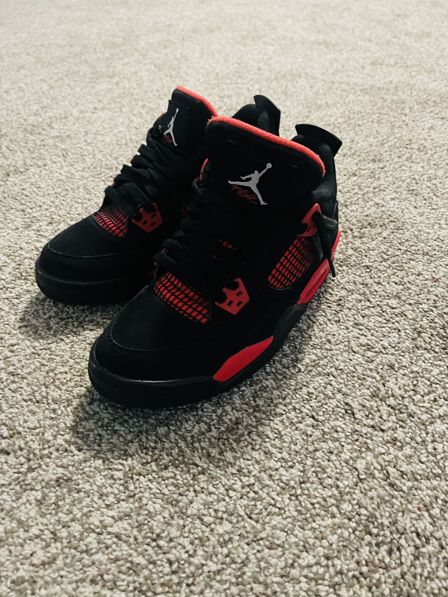 Used But Nearly New Red Thunders 4s 