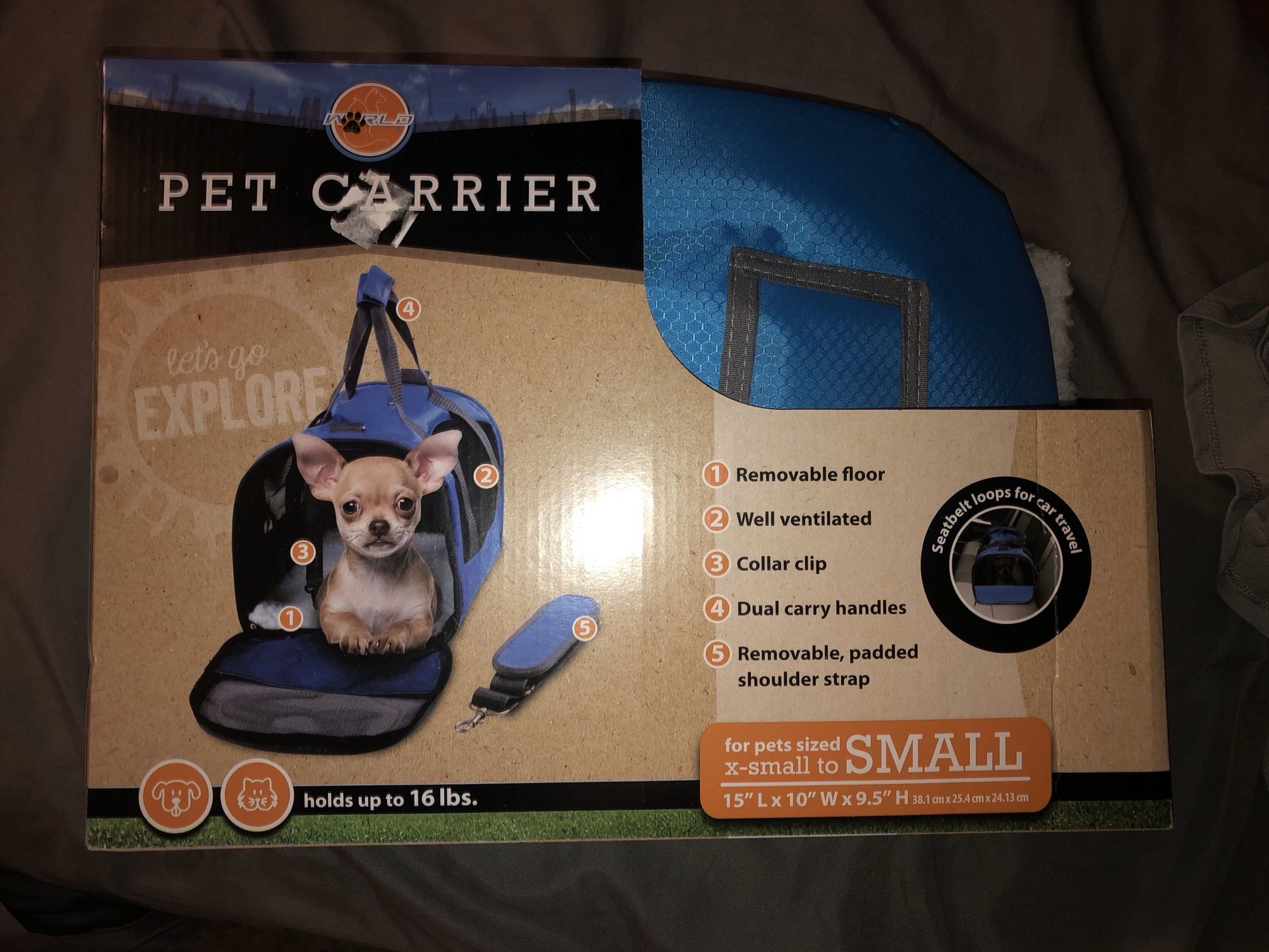 Brand New Small pet Carrier
