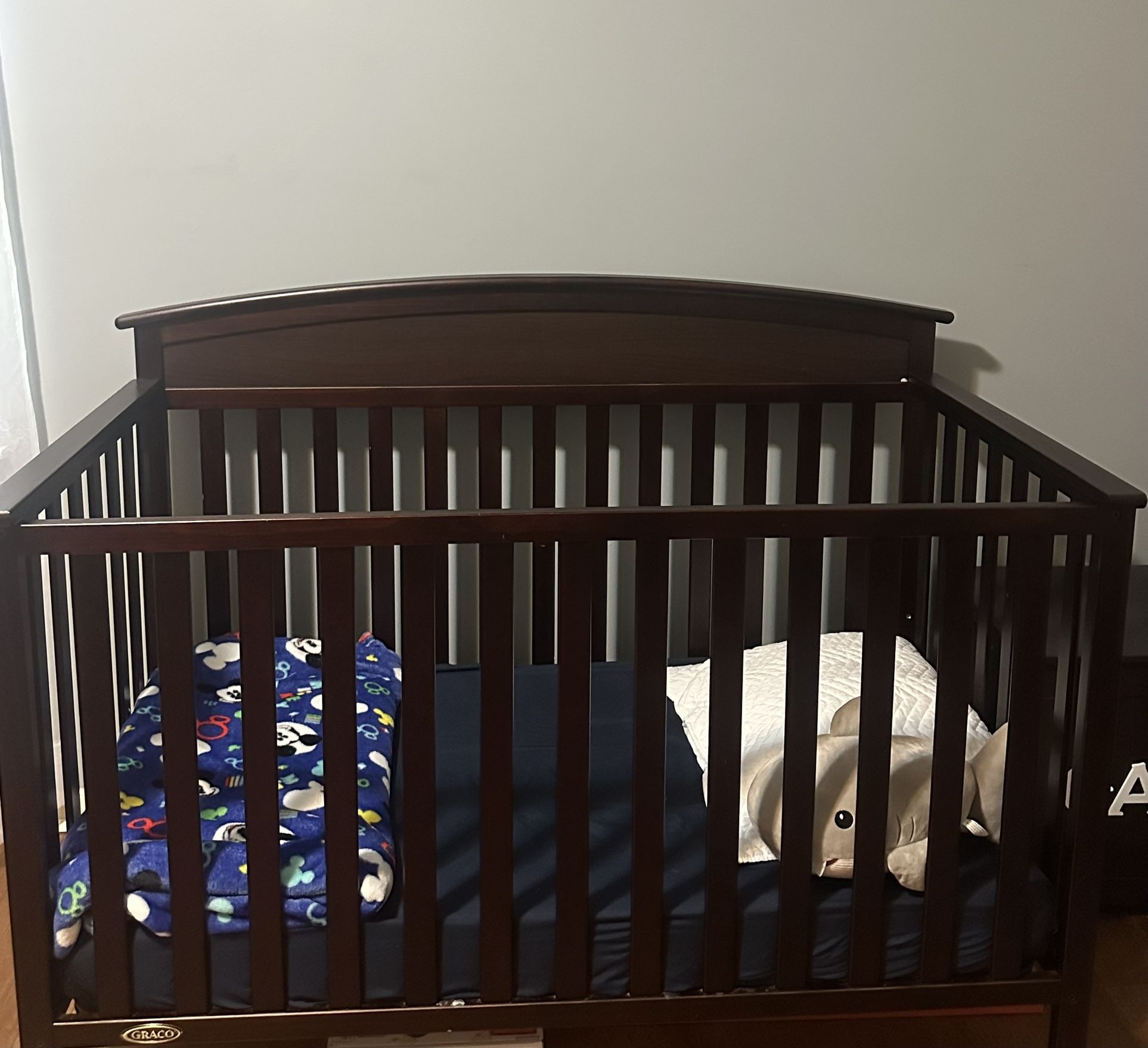 Graco Crib and Mattress