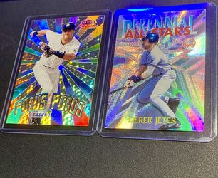 Derek Jeter Holo Refractor Lot