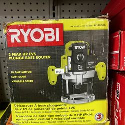 RYOBI 10 Amp 2 HP Plunge Base Corded Router