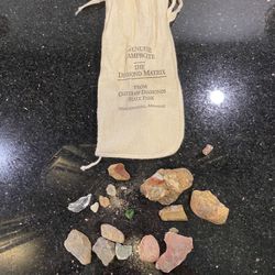Genuine Lamproite The Diamond Matrix From Diamonds State Park, Murfreesboro, AR