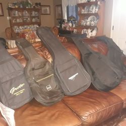 Gig Bags,for Electric Or Acoustic Guitars