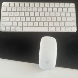 Apple Magic Keyboard and Magic Mouse 