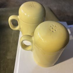 Yellow Fiesta Salt And Pepper