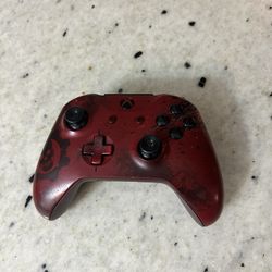 Xbox One Gears of War 4 Crimson Omen Limited Edition Controller  FOR PARTS