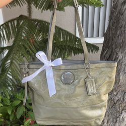 Mini Coach Tote