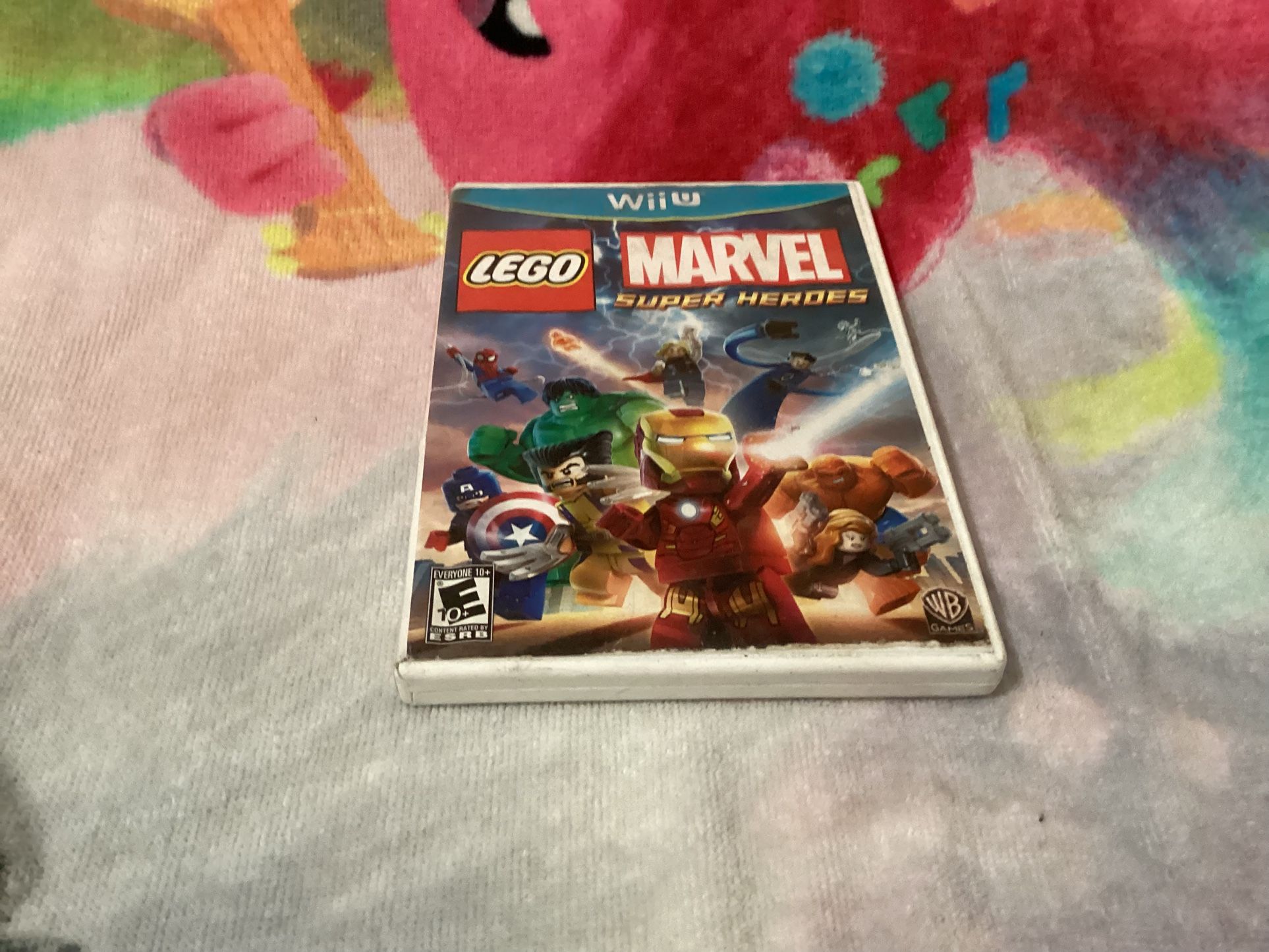 Wii U Lego Marvel Super Heroes Video Game