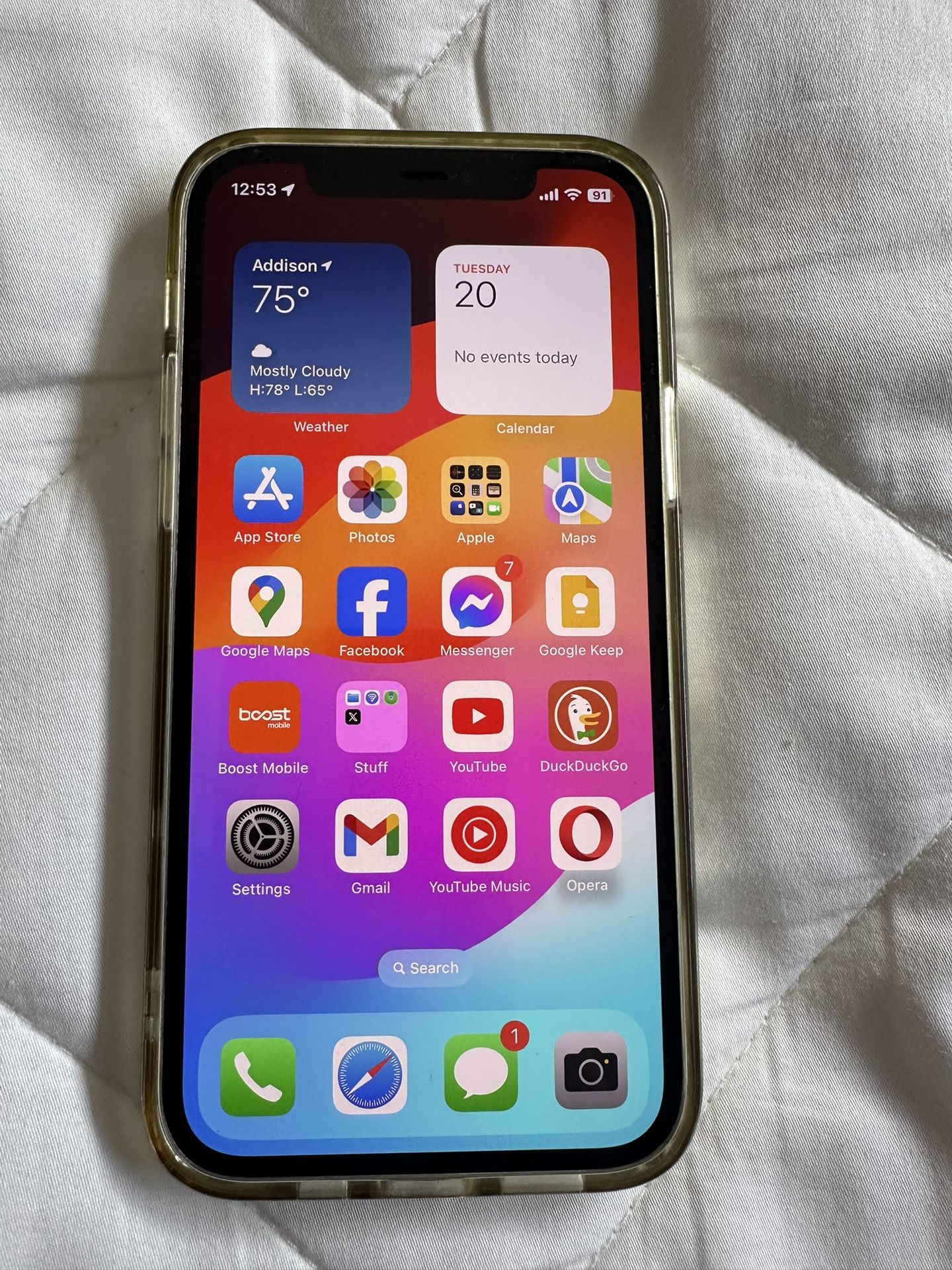 Apple iPhone 12 64gb Locked Boost Mobile