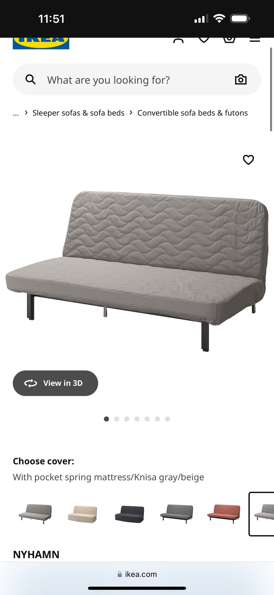 Sleeper sofa