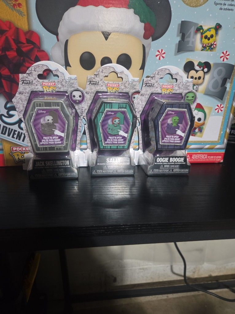 Funko Pocket Pop Nightmare Before Christmas Bundle