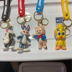 Looney Tunes keychains