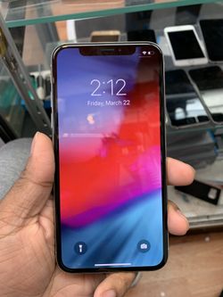 iPhone X 64gb factory unlocked Mint