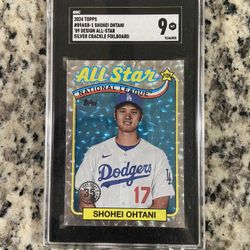 Shohei Ohtani 2024 Topps All Star Card  - O.B.O