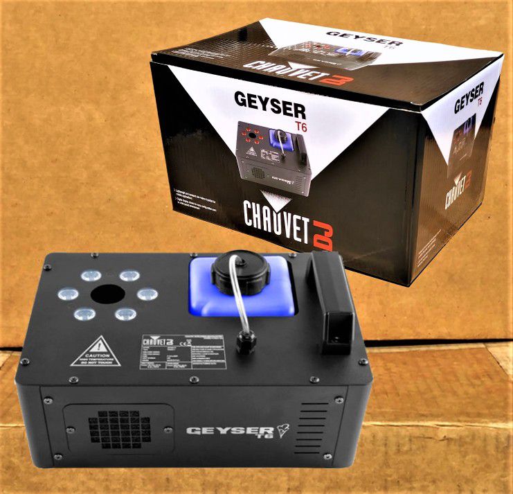 🚨 No Credit Needed 🚨 LED Fog Machine Geyser Series Chauvet DJ Wireless Remote Control 🚨 Payment Options Available 🚨 