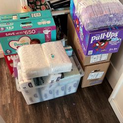 NEW Assorted diapers FREE