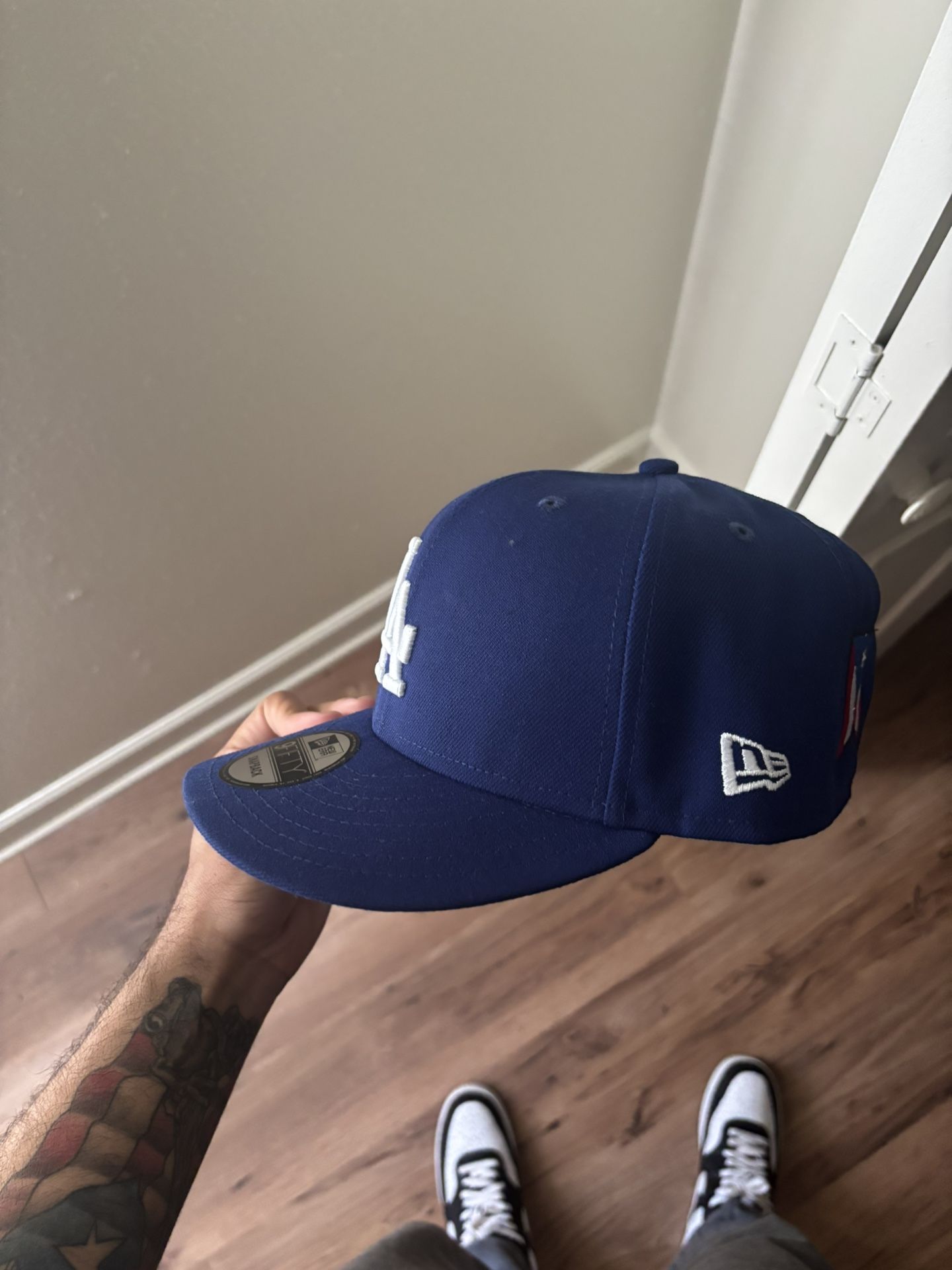 Custom Puerto Rican Dodger Hat
