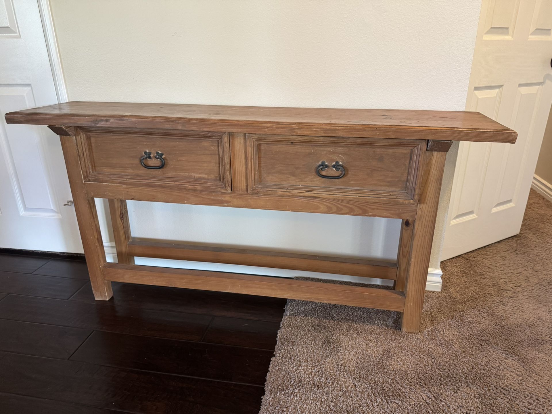 Wooden Console Table